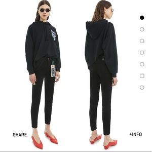 Bimba y Lola Black Super Skinny Jeans